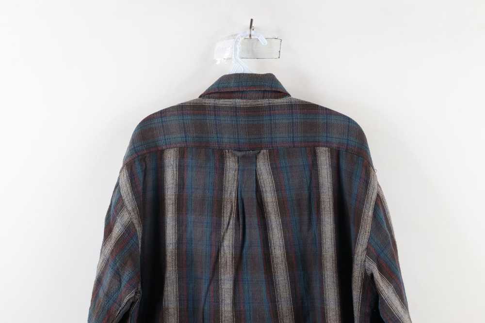 Vintage Vintage Burnside Surfing Flannel Shirt Ja… - image 11