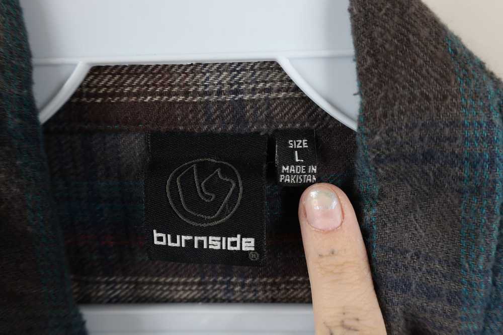 Vintage Vintage Burnside Surfing Flannel Shirt Ja… - image 6