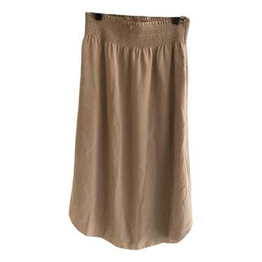 Babaton Silk mid-length skirt - image 1