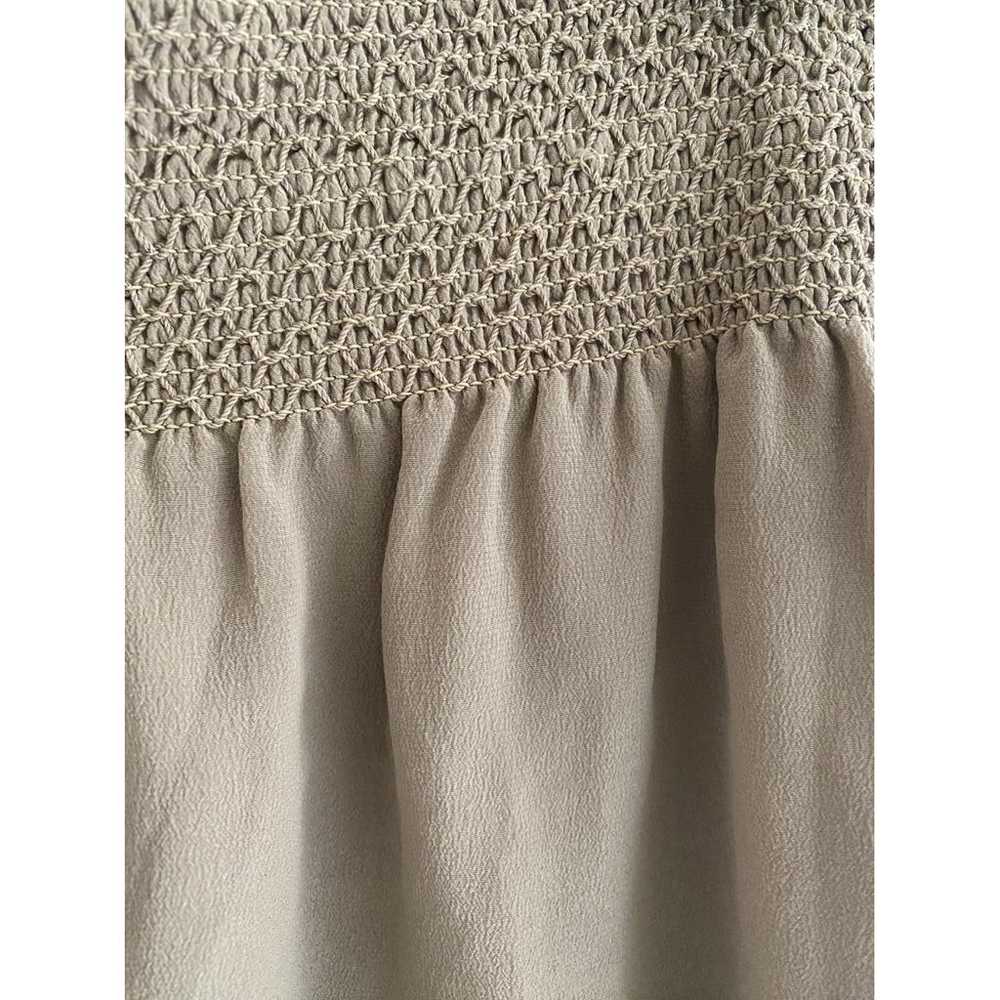 Babaton Silk mid-length skirt - image 2