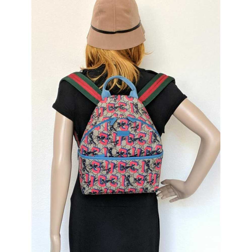 Gucci Ophidia cloth backpack - image 3