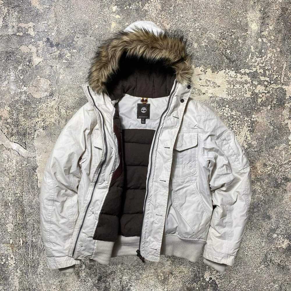 Timberland Jacket Timberland Puffer Natural vinta… - image 2