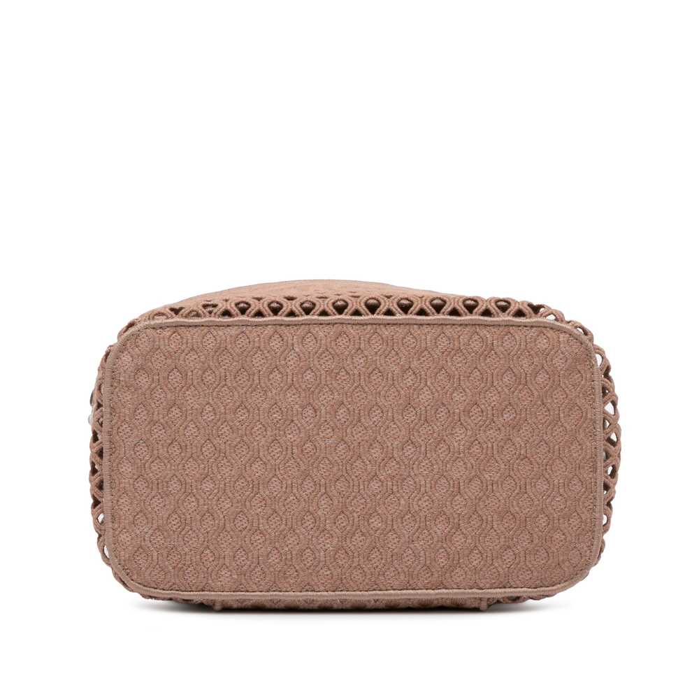 Pink Dior Mesh Embroidered Diortravel Vanity Case - image 4