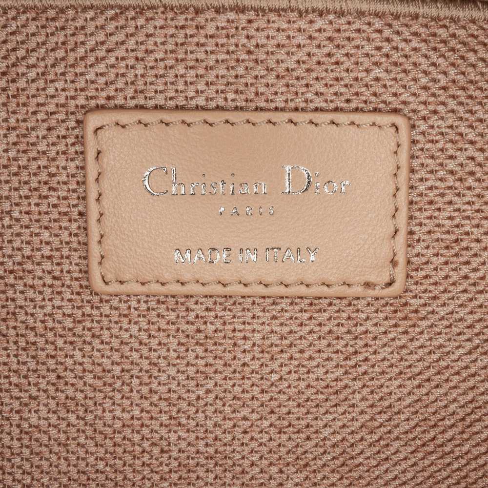 Pink Dior Mesh Embroidered Diortravel Vanity Case - image 6