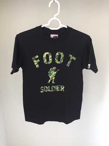 Bape × Vintage FOOT SOLDIER TEE - image 1