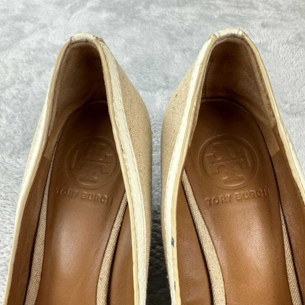 Tory Burch Tory Burch Beige Wedges Women's Size 8… - image 5