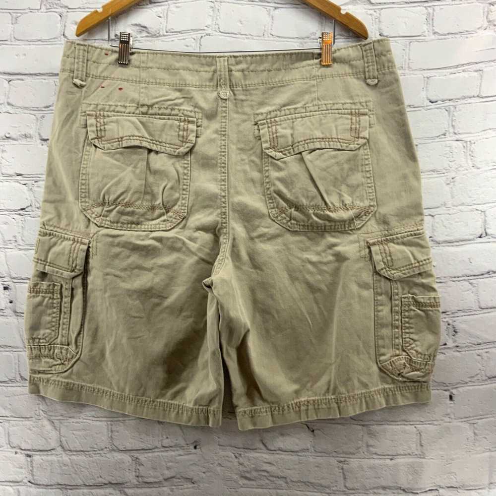 Union Bay Union Bay Cargo Shorts Mens Sz 38 Khaki… - image 3