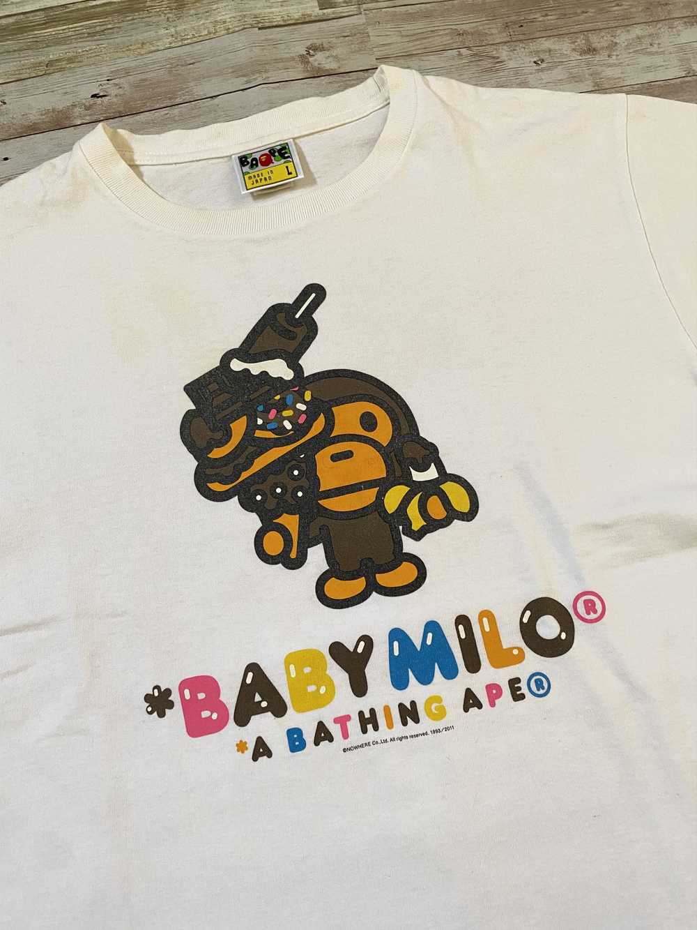 Bape Baby Milo Desserts Tee - image 1