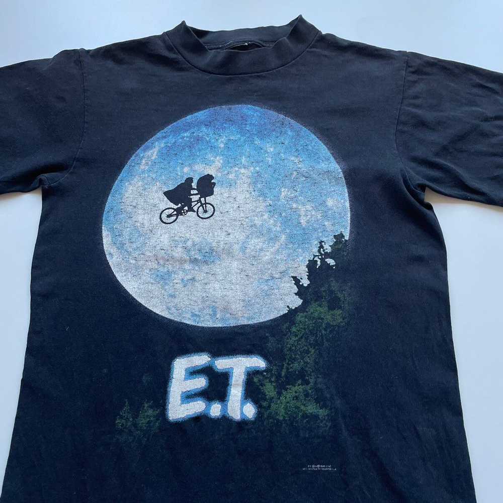 Movie × Vintage Vintage 1980s E.T Movie Promo Gra… - image 2