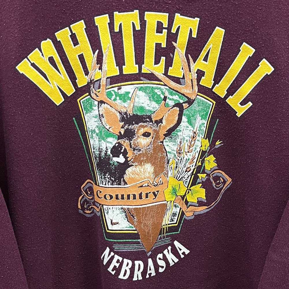 Vintage Vintage Nebraska Whitetail Deer Animal Na… - image 4