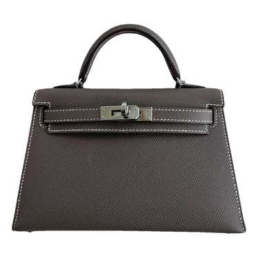 Hermès Kelly Mini leather handbag - image 1