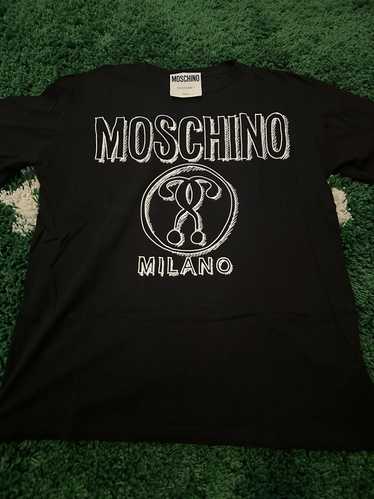 Moschino Moschino Milano Logo Tee Large