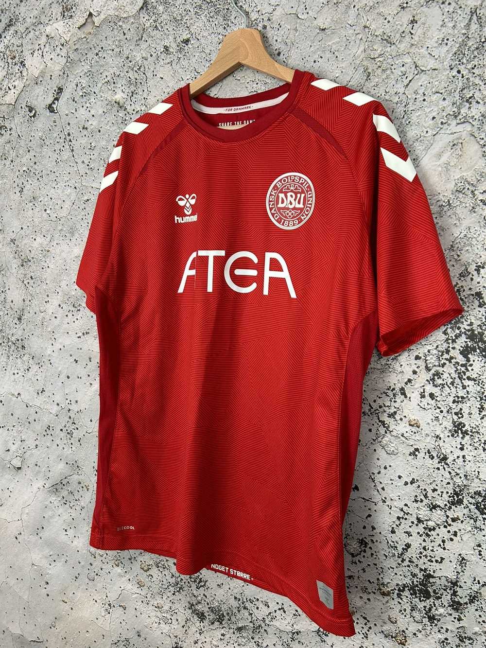 Hummel × Soccer Jersey × Vintage Denmark Soccer J… - image 2