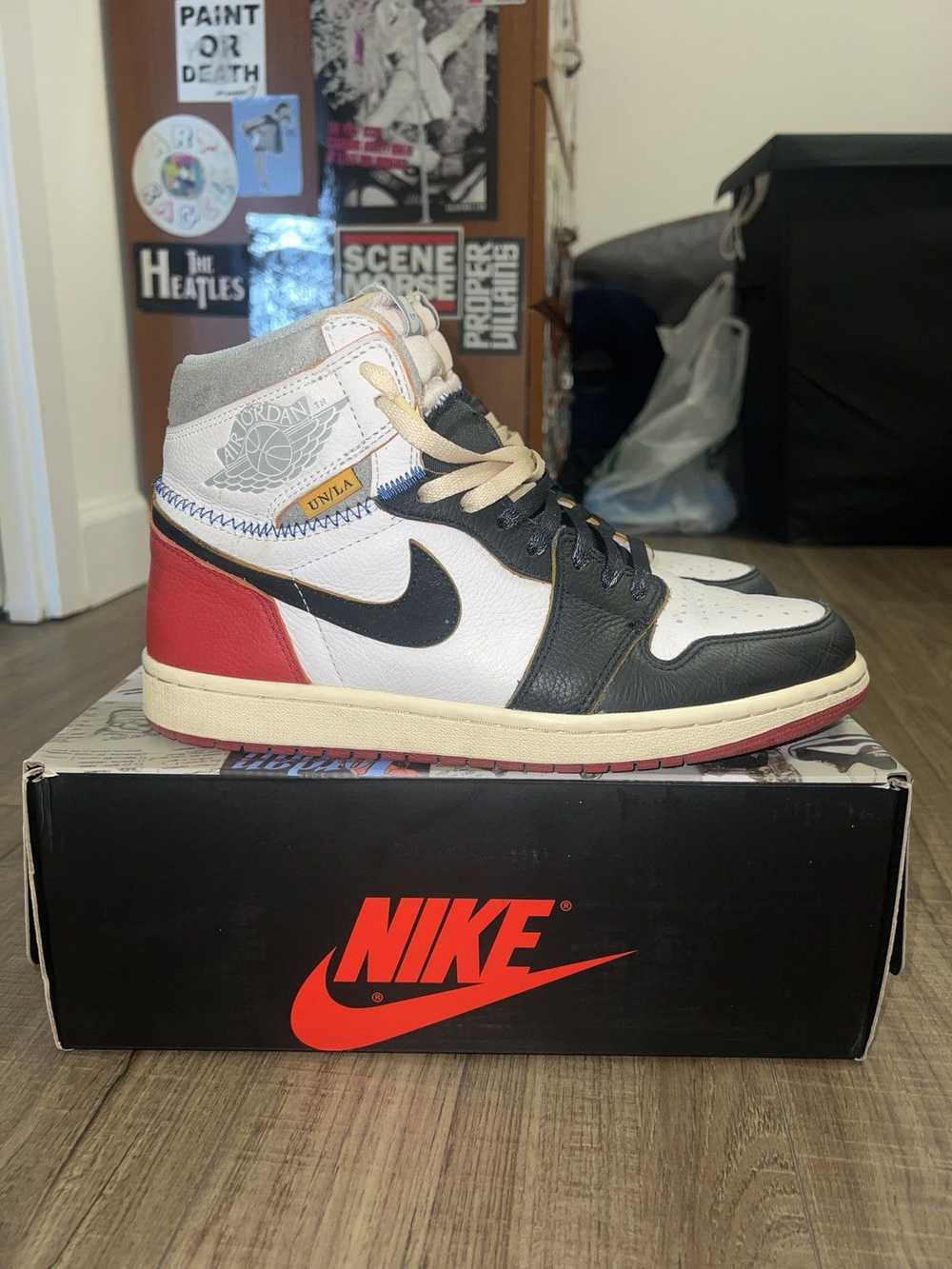 Jordan Brand Jordan 1 Retro High Union Black Toe - image 2