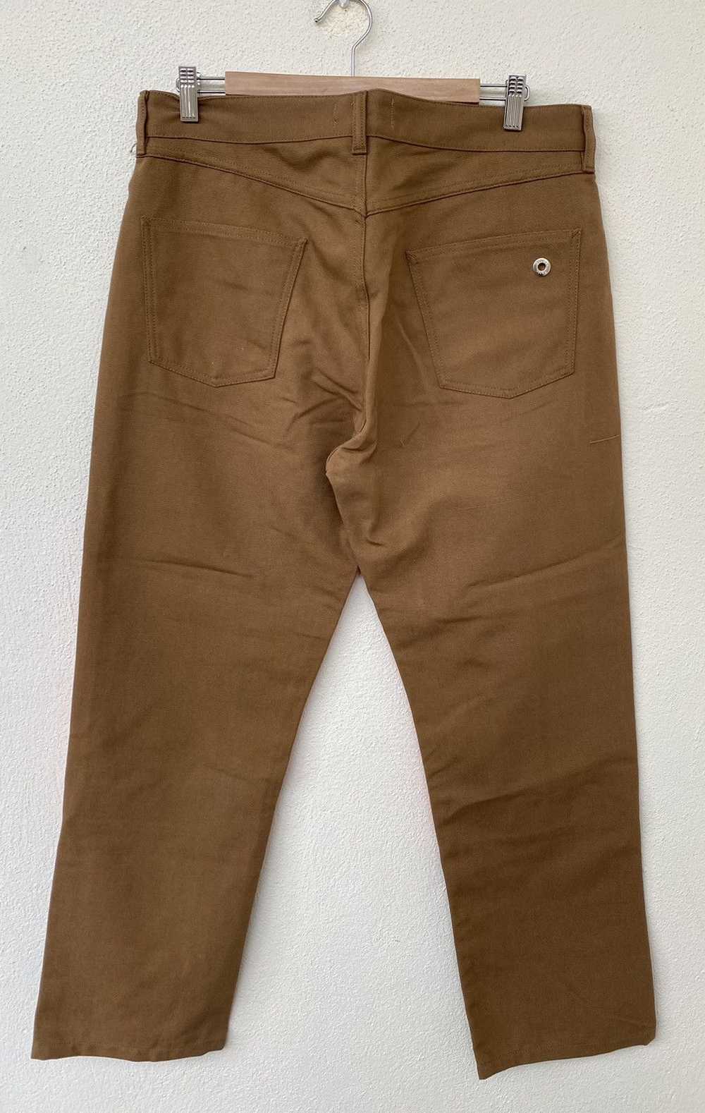 Etudes ETUDES BROWN AND ORANGE CORNER TROUSERS IN… - image 2