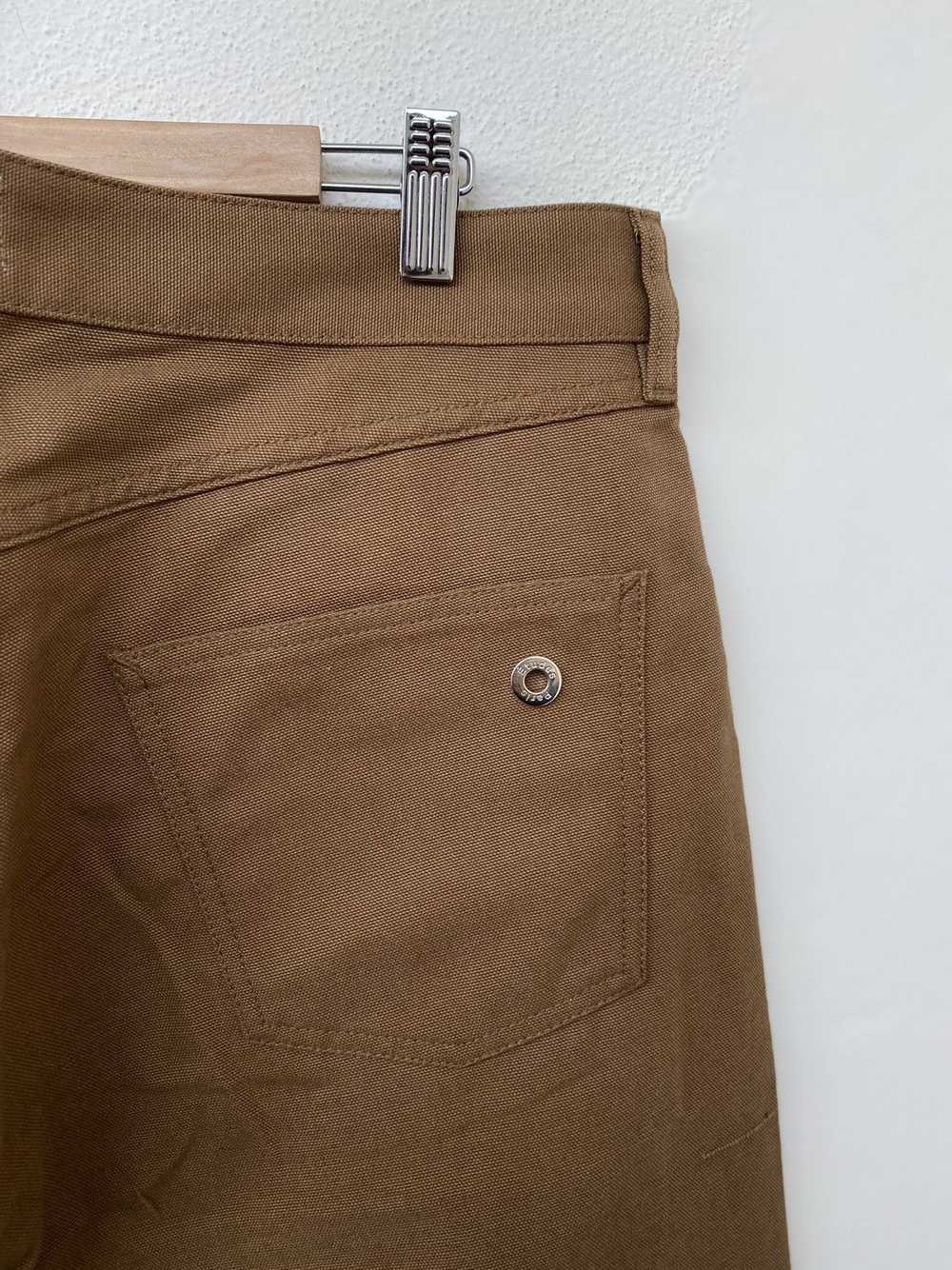 Etudes ETUDES BROWN AND ORANGE CORNER TROUSERS IN… - image 4