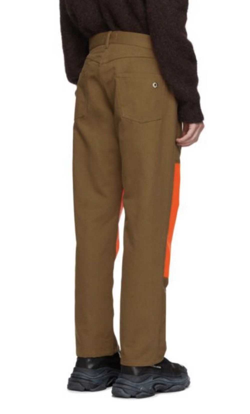 Etudes ETUDES BROWN AND ORANGE CORNER TROUSERS IN… - image 8