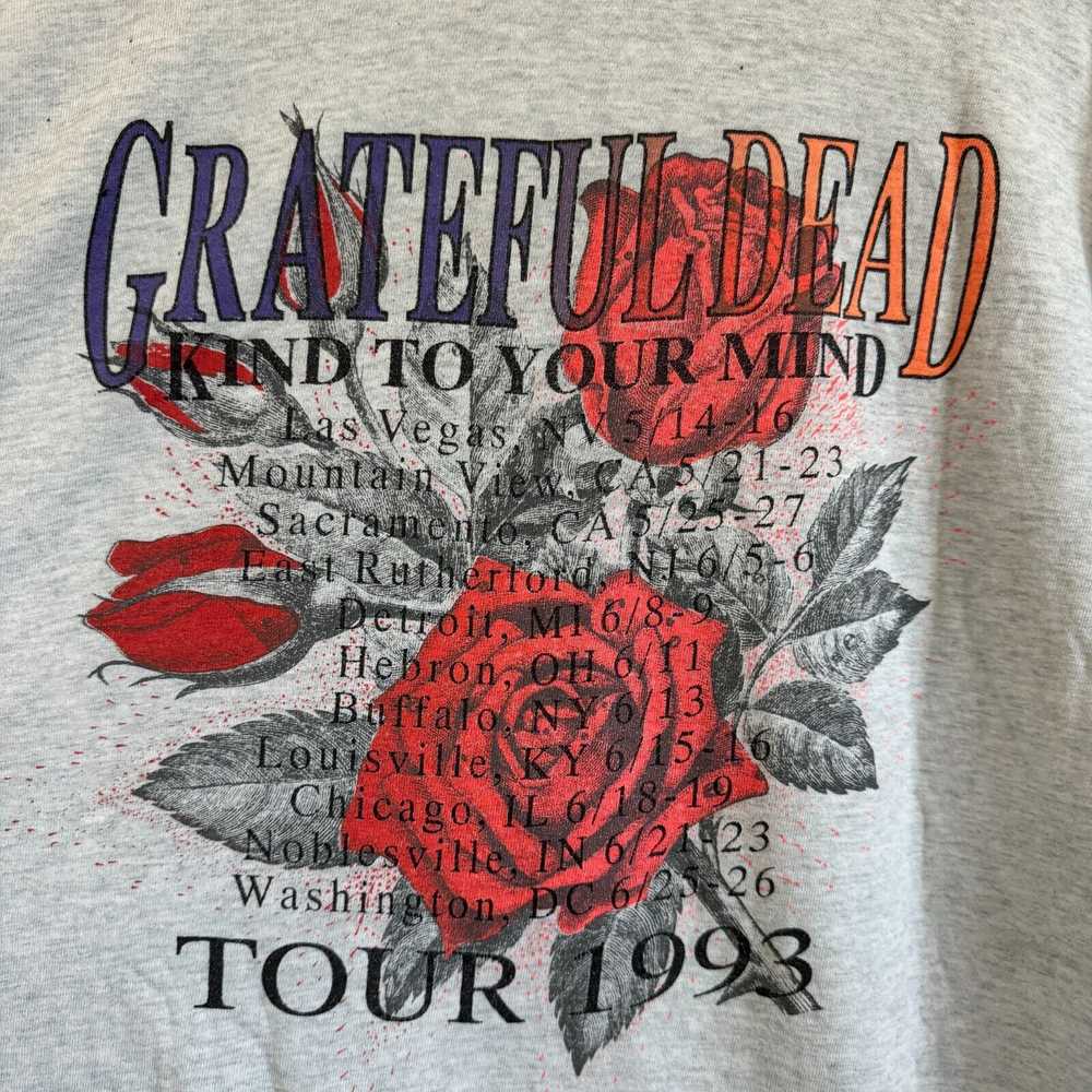 Grateful Dead Vintage 90s 1993 Grateful Dead Kind… - image 11