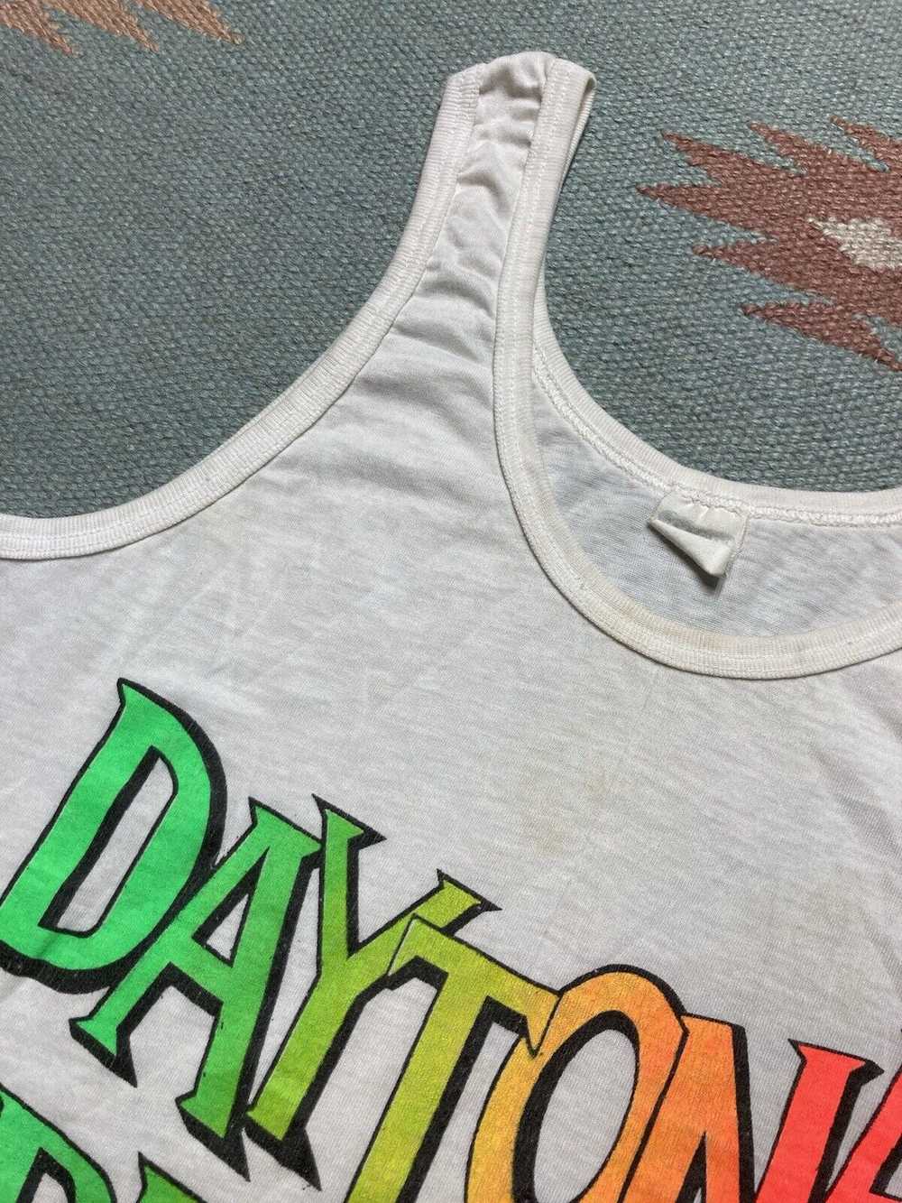 Streetwear × Vintage VTG 70s tank top shirt Dayto… - image 4