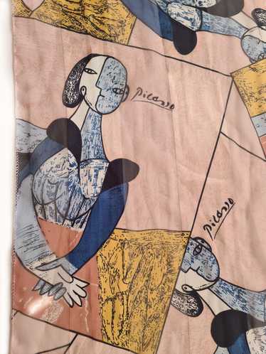 Art × Paloma Picasso × Picasso Picasso scarf art … - image 1