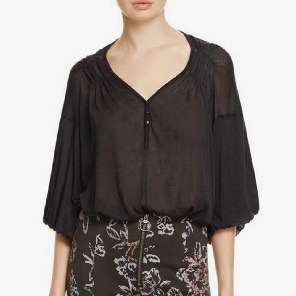 Free People Free People Peaks Island Black Slouch… - image 12