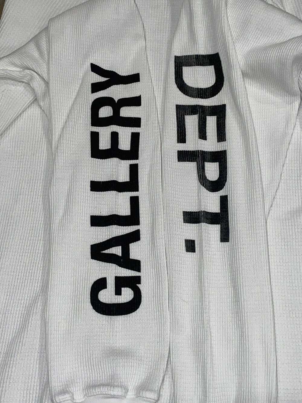 Gallery Dept. Gallery Dept White Thermal L/S Tee … - image 11