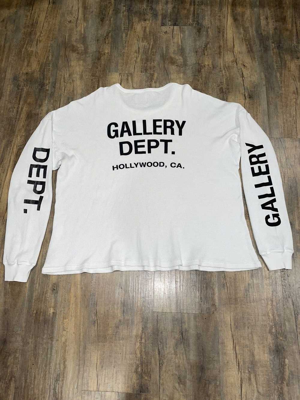 Gallery Dept. Gallery Dept White Thermal L/S Tee … - image 1