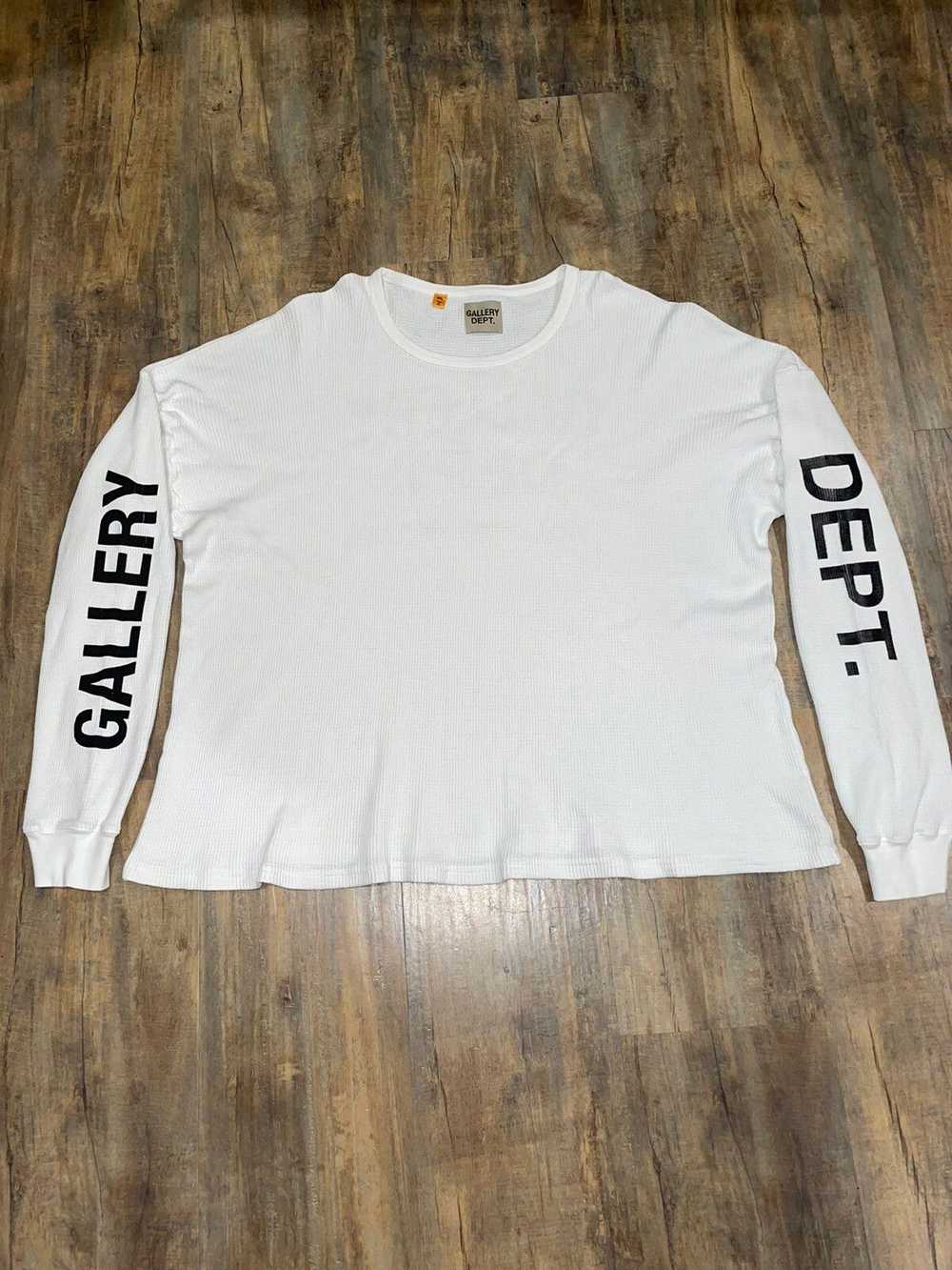 Gallery Dept. Gallery Dept White Thermal L/S Tee … - image 2