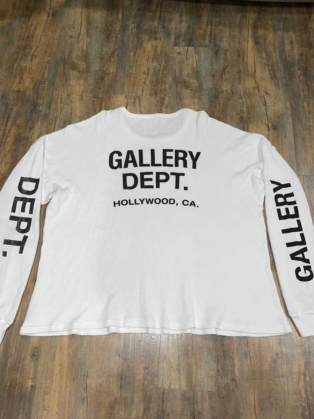 Gallery Dept. Gallery Dept White Thermal L/S Tee … - image 3