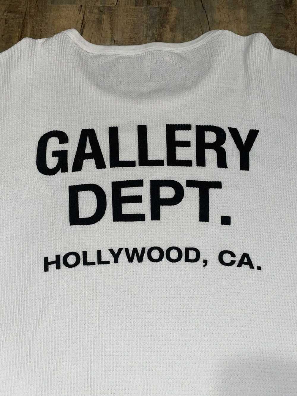 Gallery Dept. Gallery Dept White Thermal L/S Tee … - image 4