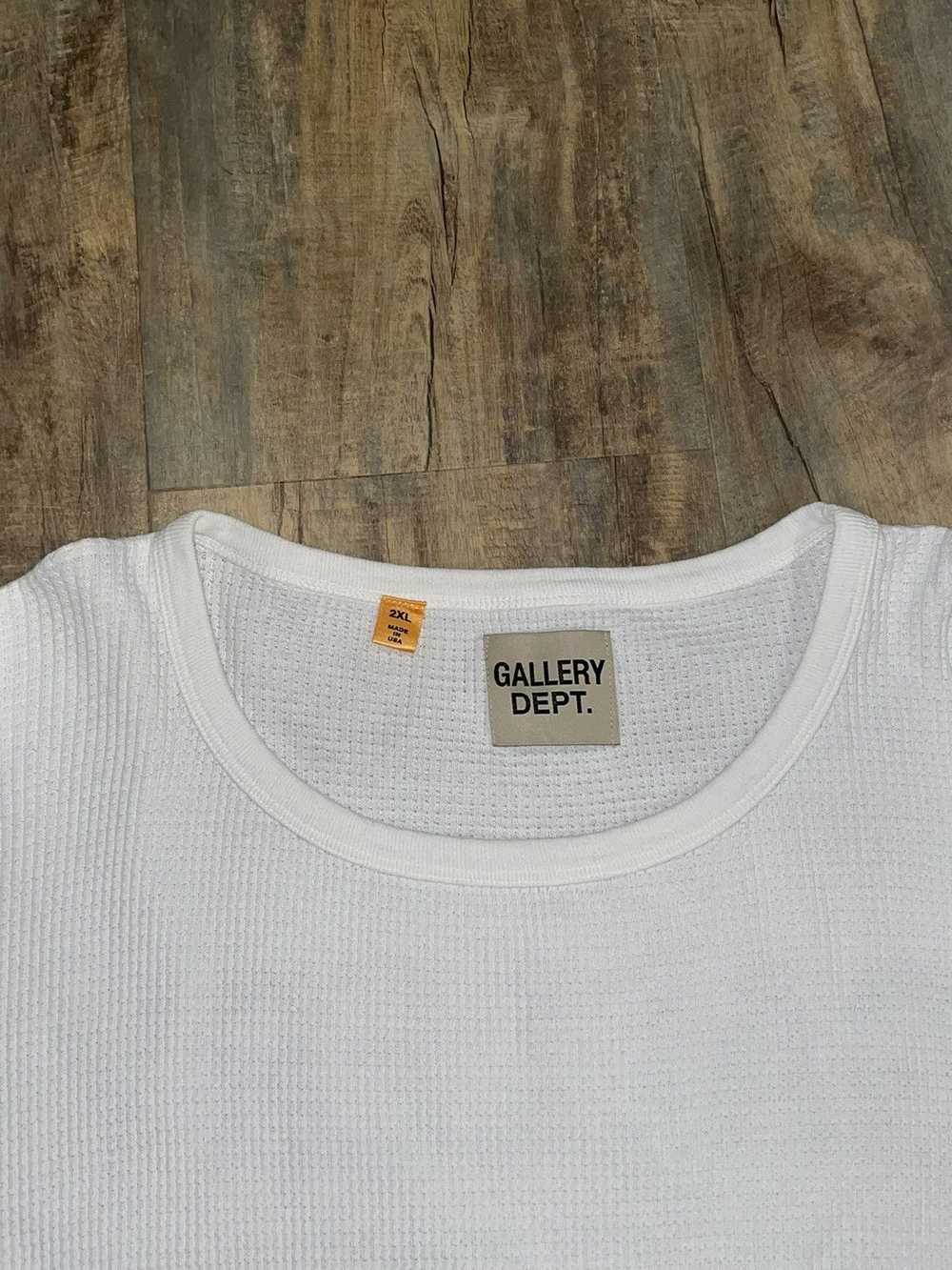 Gallery Dept. Gallery Dept White Thermal L/S Tee … - image 7