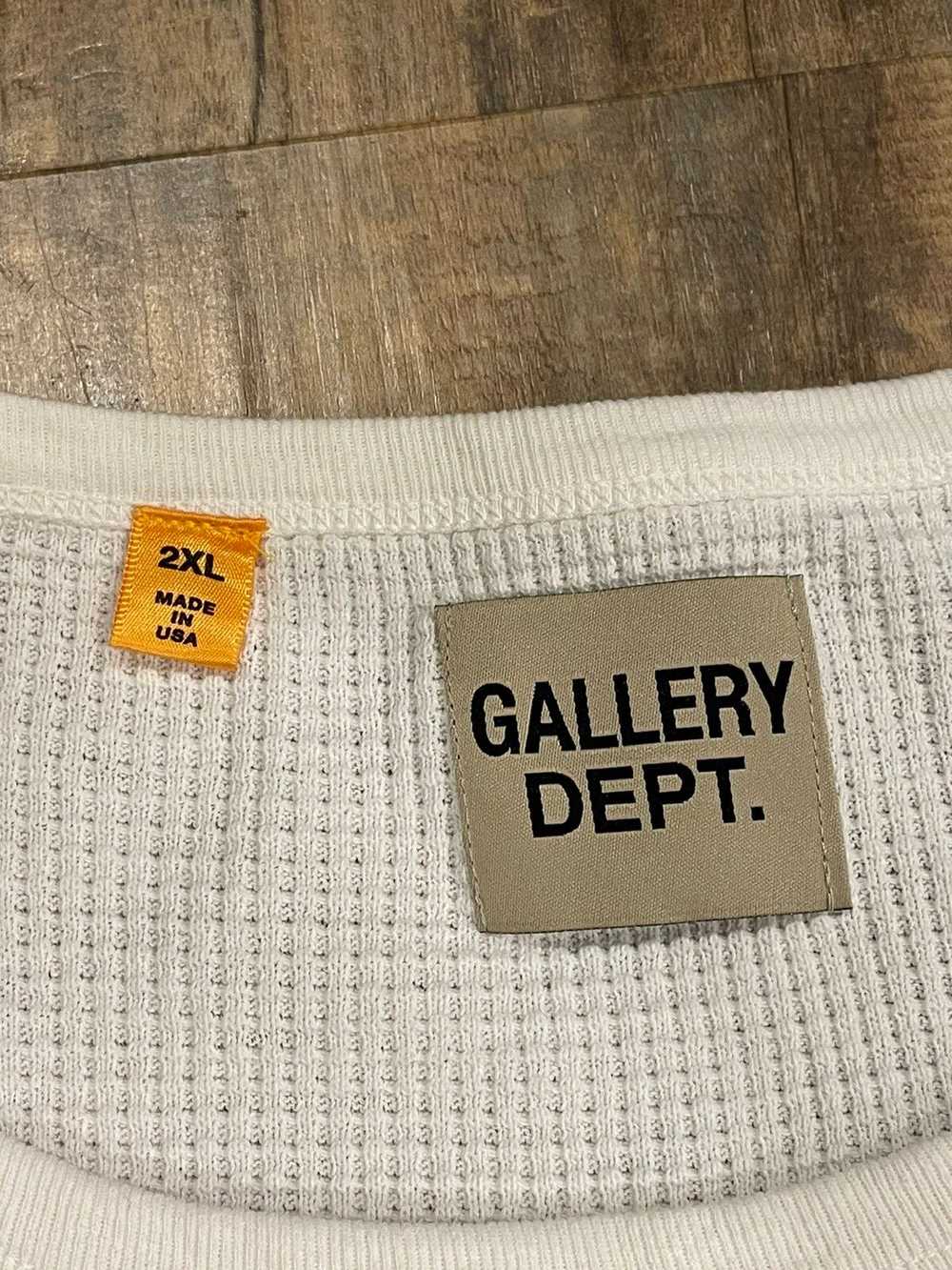 Gallery Dept. Gallery Dept White Thermal L/S Tee … - image 8