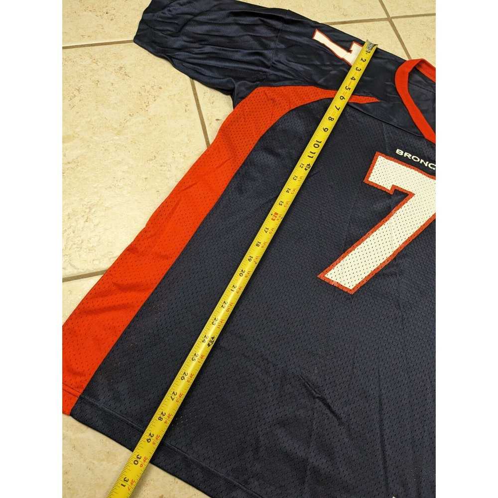 Champion Vtg Denver Broncos Jersey XL 48 Blue Cha… - image 9