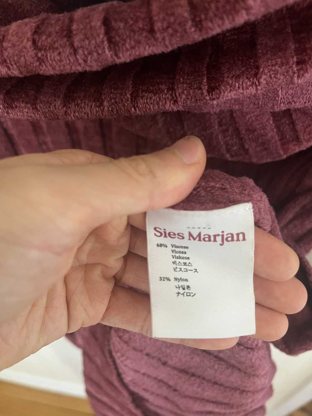 Sies Marjan Sies Marjan Maroon Top - image 3