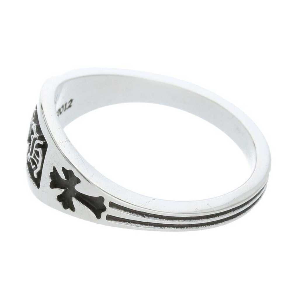 Chrome Hearts Chrome Hearts CH Crest Ring - Size 6 - image 4