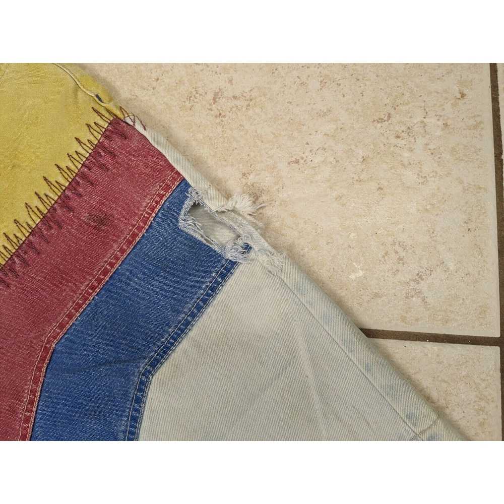 Other Vtg Major Damage 1990's Baggy Denim Shorts … - image 9