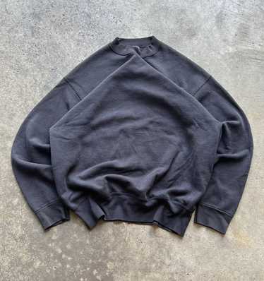 Streetwear × Vintage Faded boxy crewneck