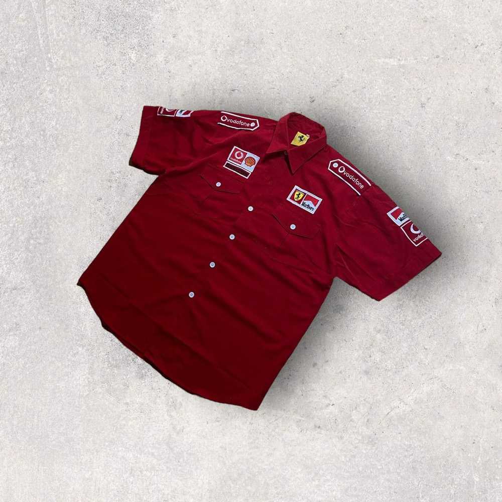 Ferrari × Marlboro × Vintage Vintage Ferrari shirt - image 4