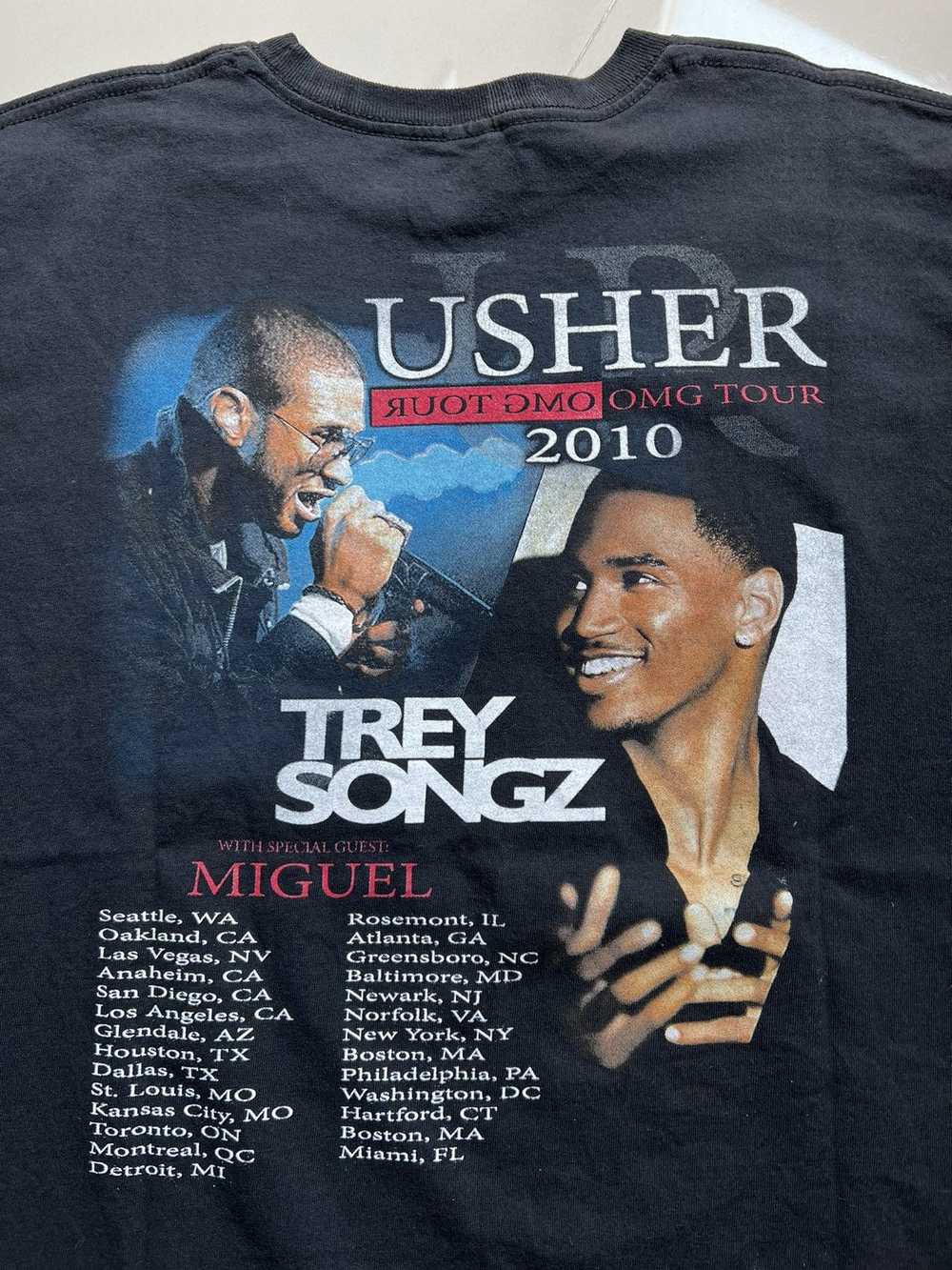 Band Tees × Tour Tee × Vintage Vintage Usher 2010… - image 10