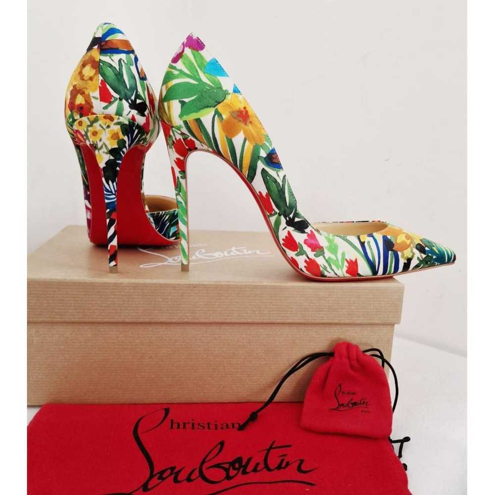 Christian Louboutin Iriza cloth heels - image 10