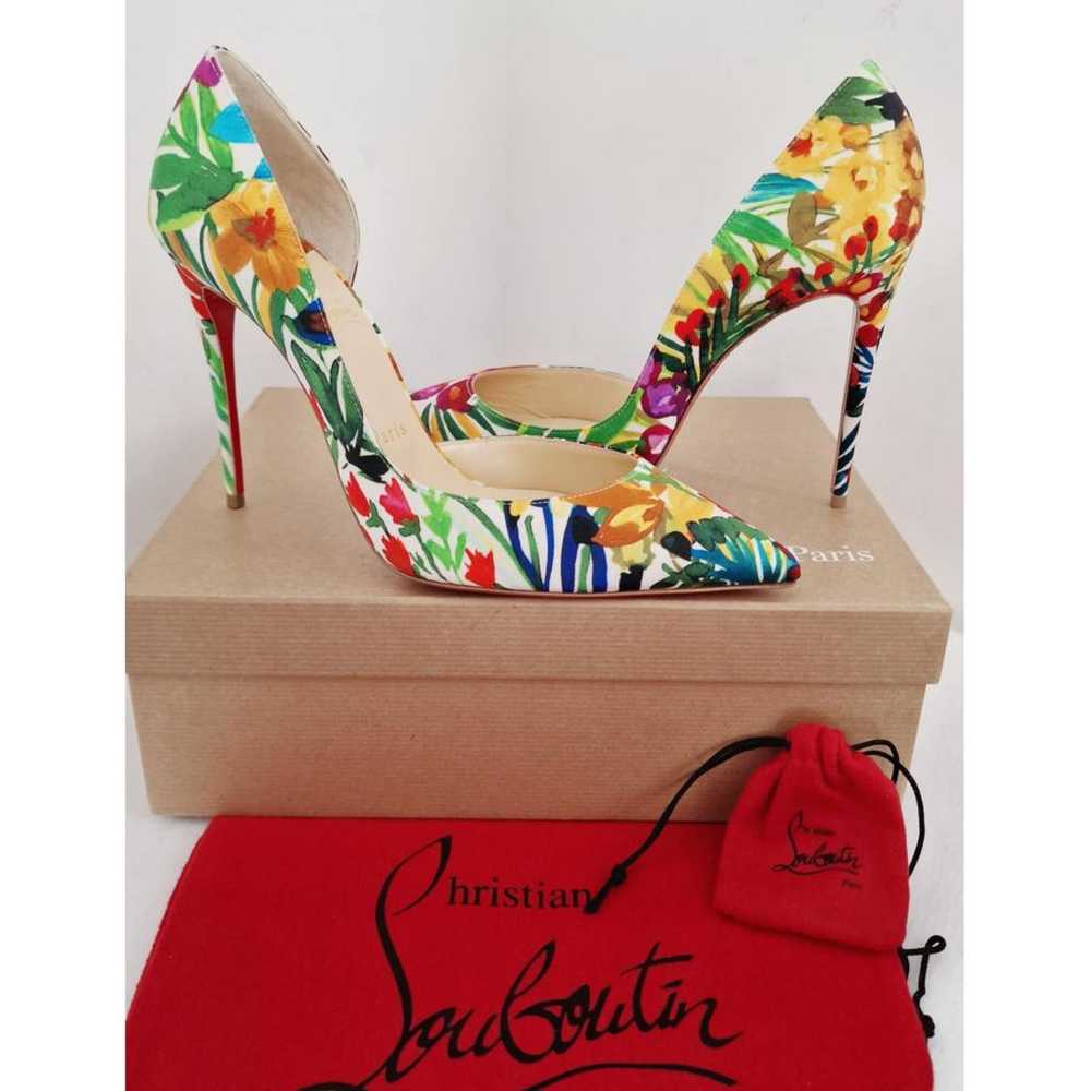 Christian Louboutin Iriza cloth heels - image 2