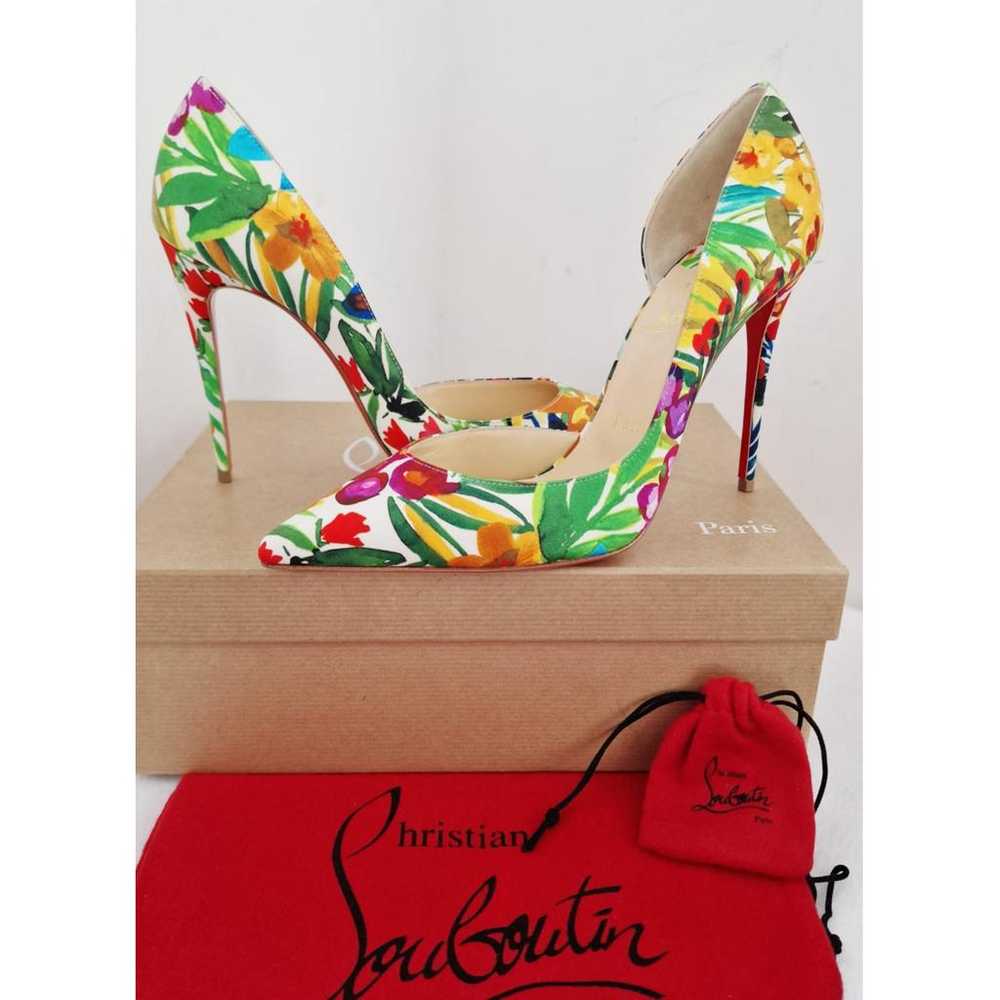 Christian Louboutin Iriza cloth heels - image 4