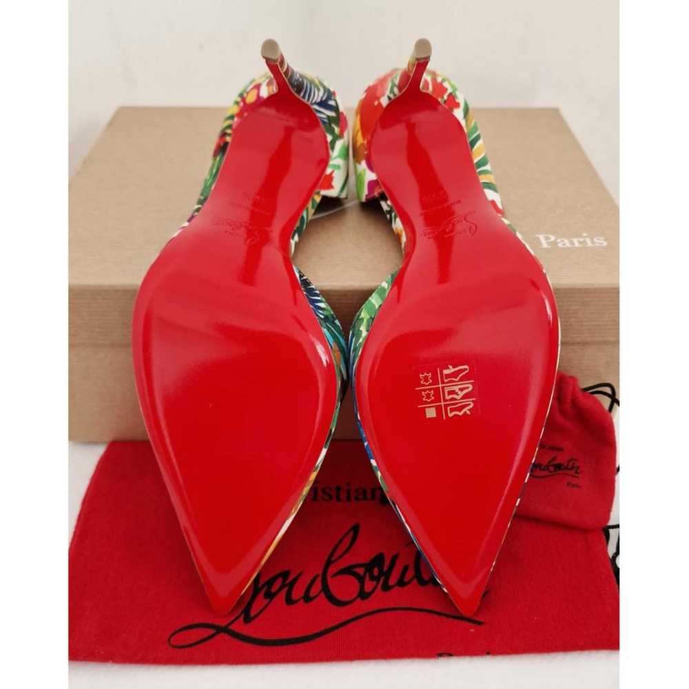 Christian Louboutin Iriza cloth heels - image 8