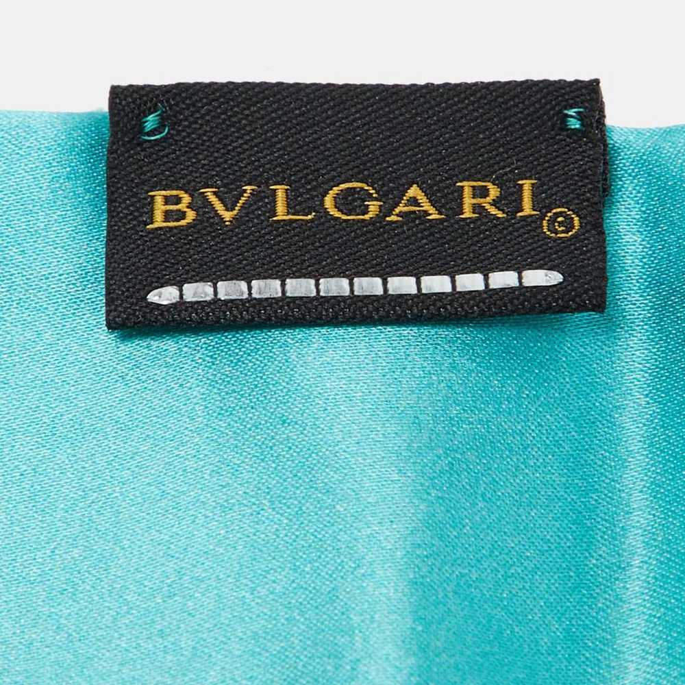 Bvlgari Silk scarf - image 4