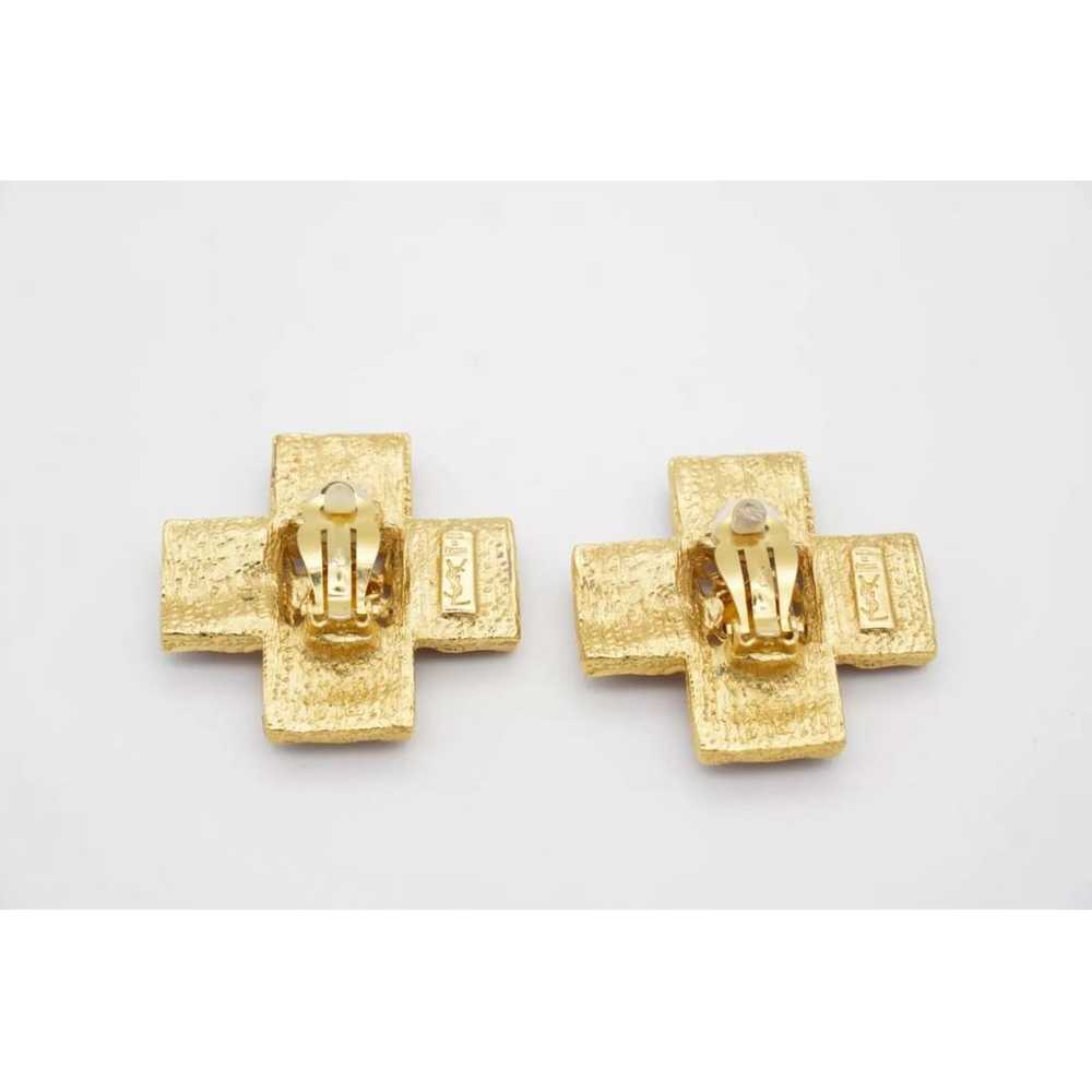 Yves Saint Laurent Arty earrings - image 10