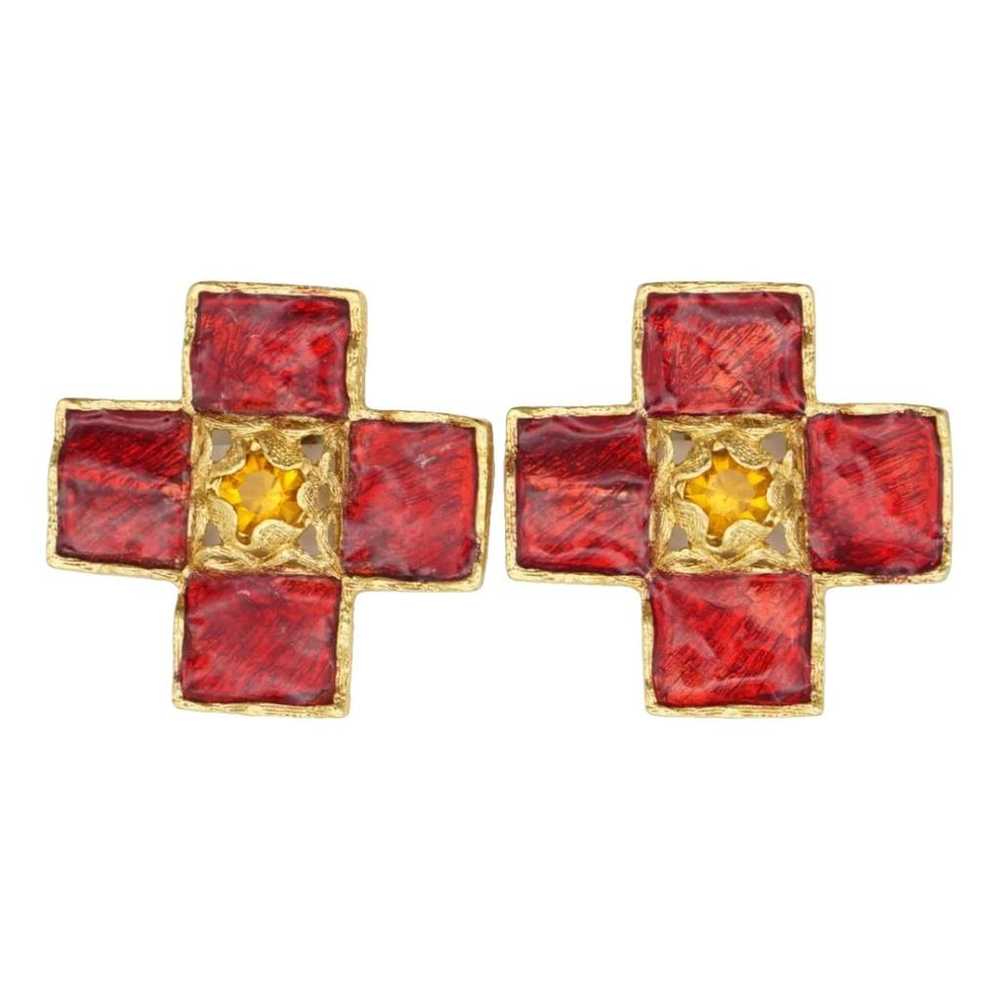 Yves Saint Laurent Arty earrings - image 1