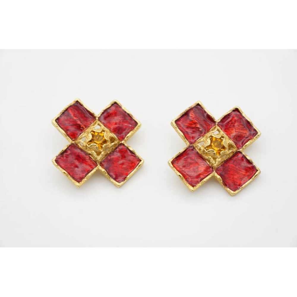 Yves Saint Laurent Arty earrings - image 7