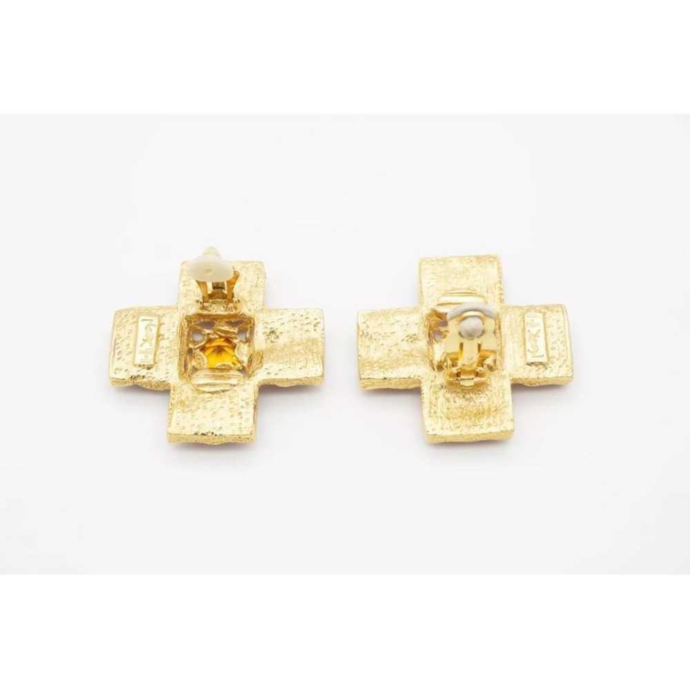 Yves Saint Laurent Arty earrings - image 9