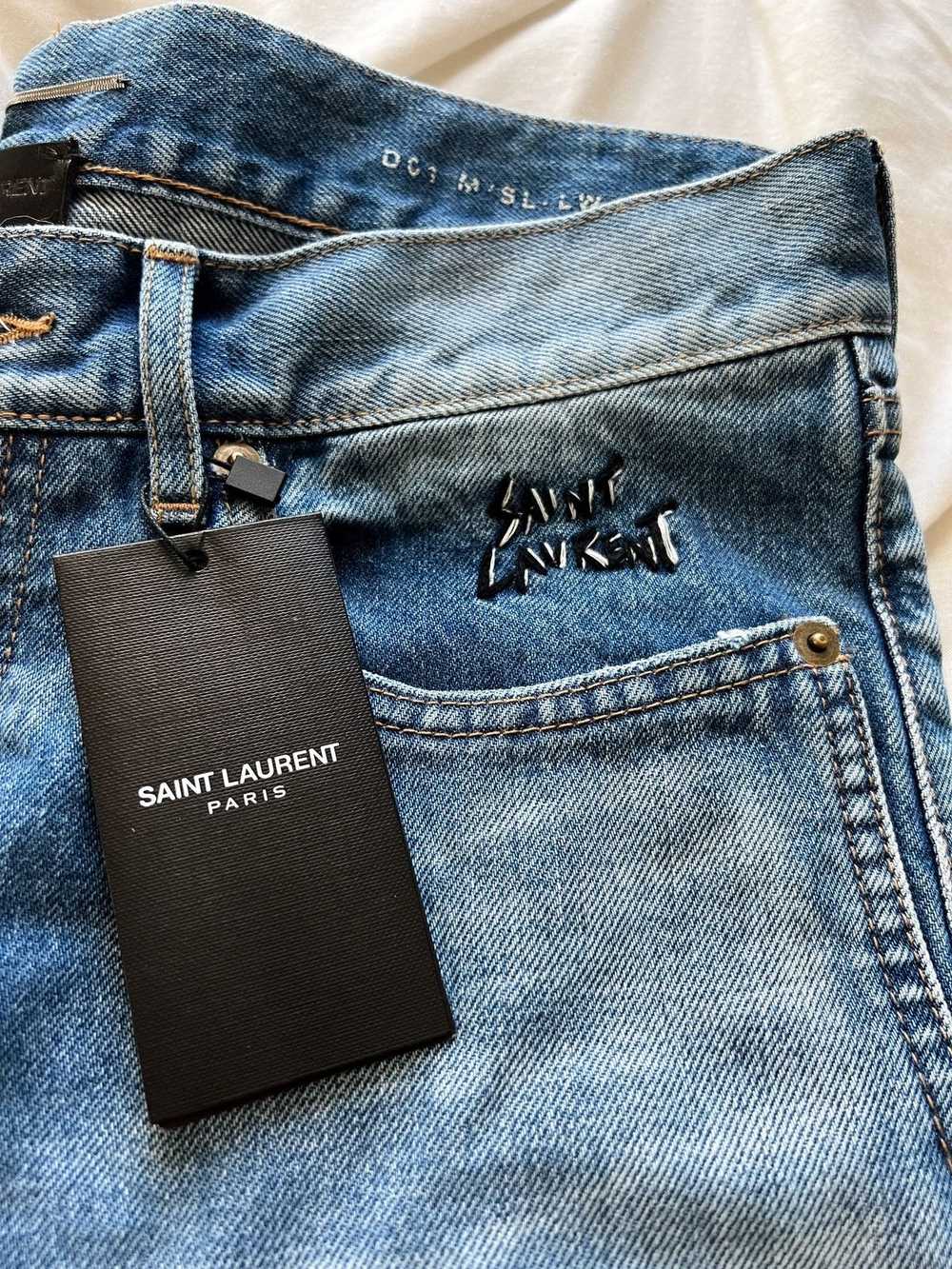 Saint Laurent Paris Saint Laurent Logo D01 NWT - image 1