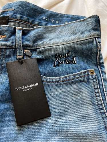 Saint Laurent Paris Saint Laurent Logo D01 NWT - image 1